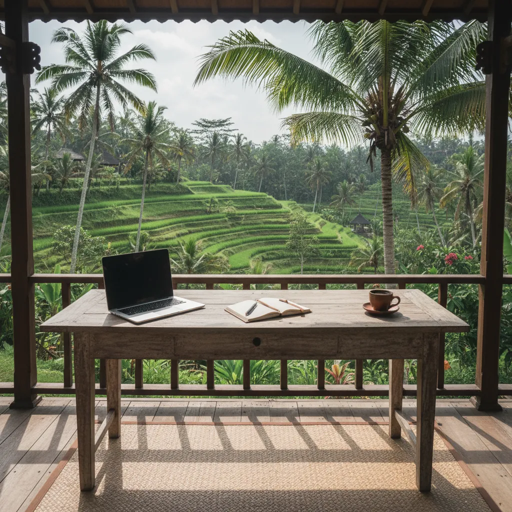 Bali, Indonesia - The Tropical Workspace