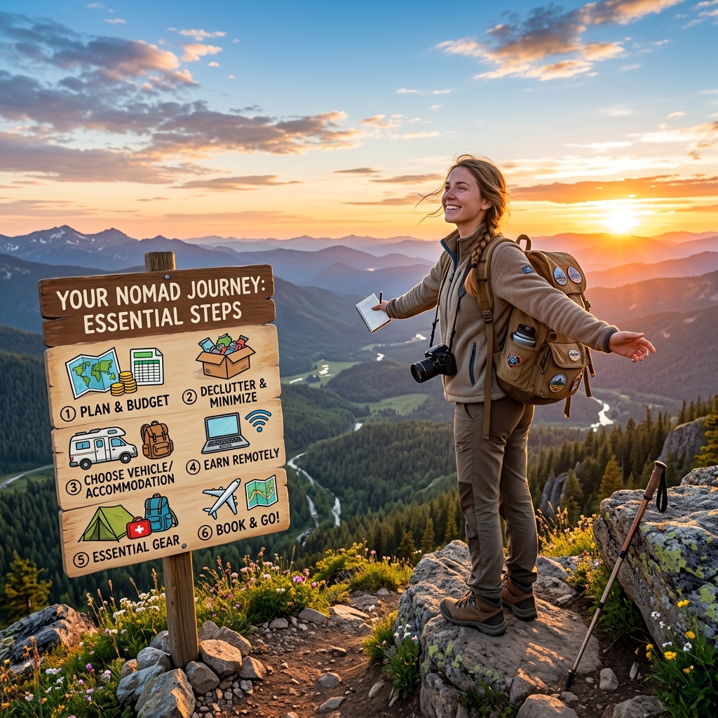 Essential Steps to Start Your Nomad Living Journey