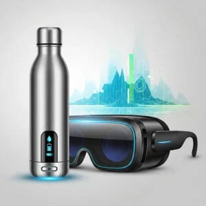 Smart Water Bottle & VR Glasses for Virtual Tours