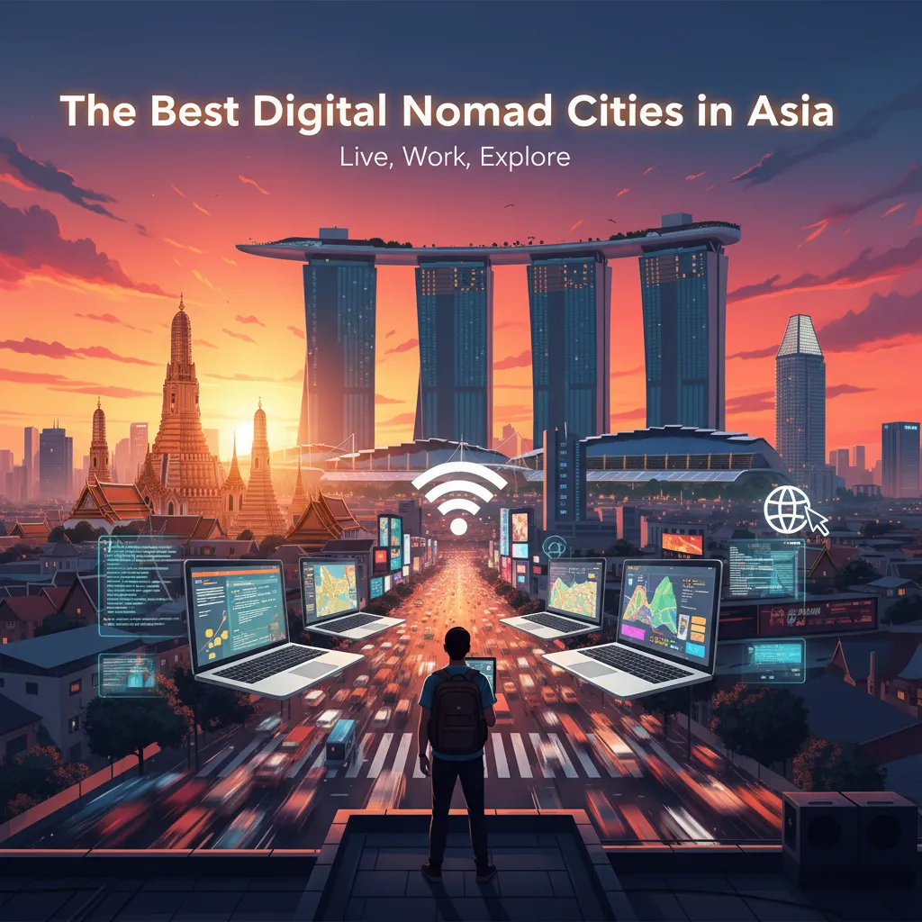 The Best Digital Nomad Cities in Asia