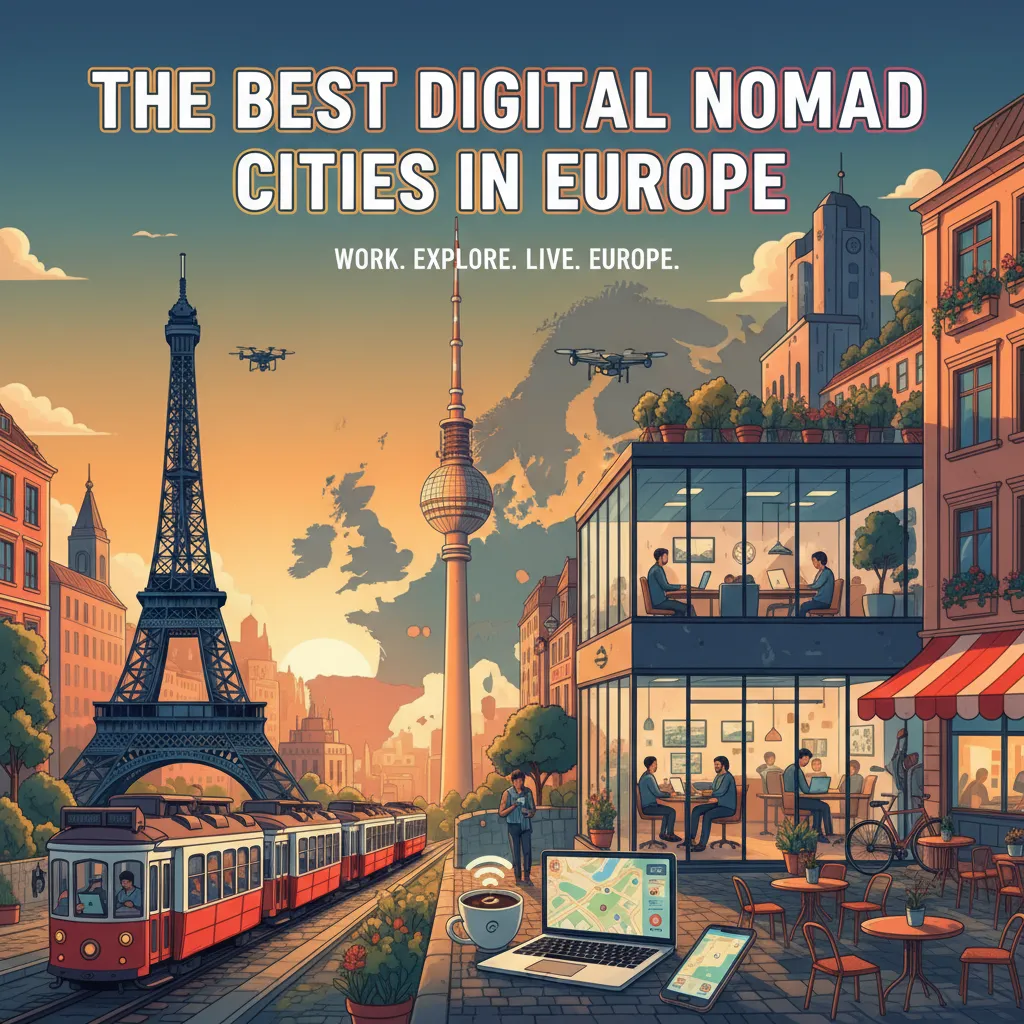The Best Digital Nomad Cities in Europe