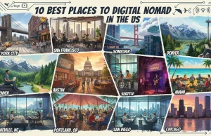 10 Best Places to Digital Nomad in US for Remote Workers best places to digital nomad in US