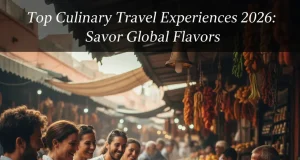 Top Culinary Travel Experiences 2026: Savor Global Flavors