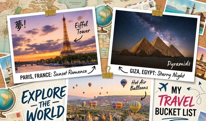 Travel Bucket List Ideas for Every Traveler: A Step-by-Step Guide Travel Bucket List Ideas
