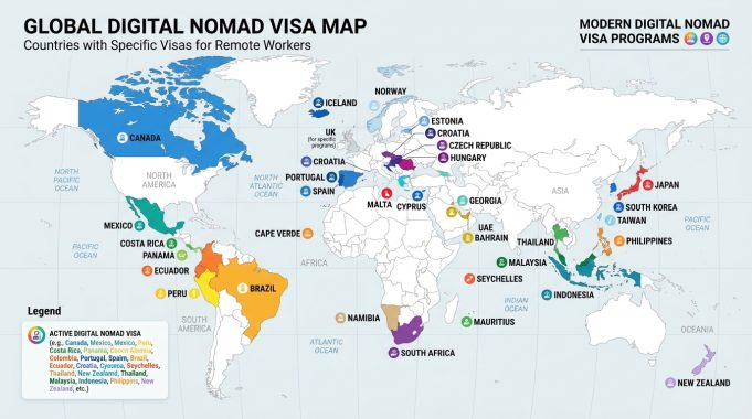 What Countries Have Digital Nomad Visas