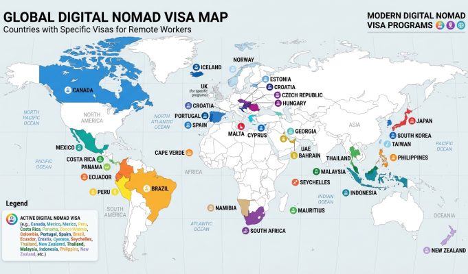 What Countries Have Digital Nomad Visas What Countries Have Digital Nomad Visas